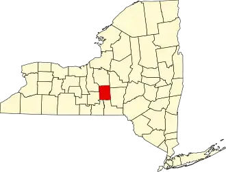 Localisation de Comté de CortlandCortland County