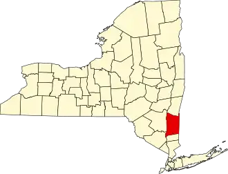 Localisation de Comté de Dutchess(Dutchess County)