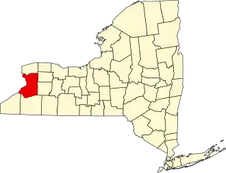 Localisation de Comté d’Érié(Erie County)