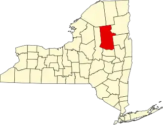 Localisation de Comté de Hamilton(en) Hamilton County