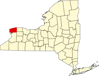 Localisation de Comté de Niagara(Niagara County)