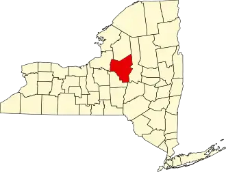 Localisation de Comté d'Oneida(en) Oneida County