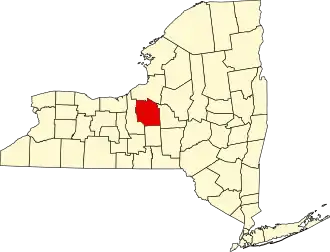 Localisation de Comté d'Onondaga(en) Onondaga County
