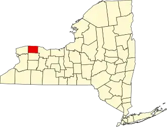 Localisation de Comté d'Orleans(en) Orleans County