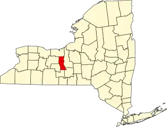 Localisation de Comté de Seneca(en) Seneca County