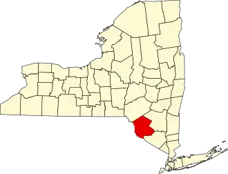 Localisation de Comté de Sullivan(Sullivan County)