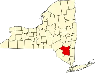 Localisation de Comté d'Ulster(Ulster County)