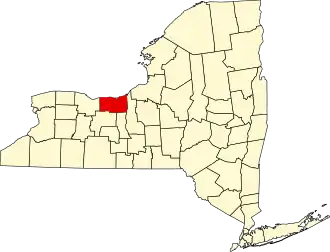Localisation de Comté de Wayne(Wayne County)