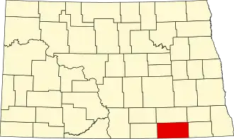 Localisation de Comté de DickeyDickey County