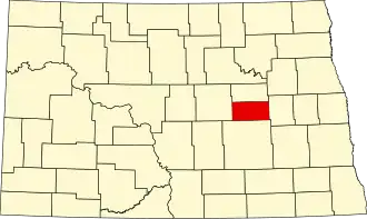 Localisation de Comté de FosterFoster County