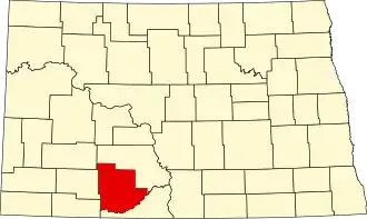 Localisation de Comté de Grant(Grant County)