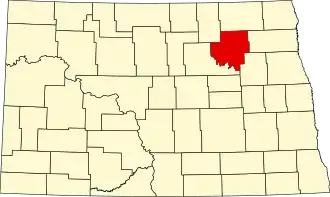 Localisation de Comté de Ramsey(Ramsey County)