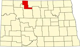 Localisation de Comté de RenvilleRenville County