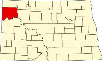 Localisation de Comté de Williams(Williams County)