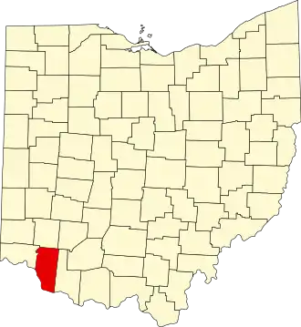 Localisation de Comté de Clermont(Clermont County)