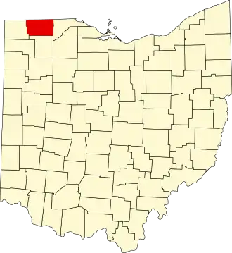 Localisation de Comté de Fulton(Fulton County)