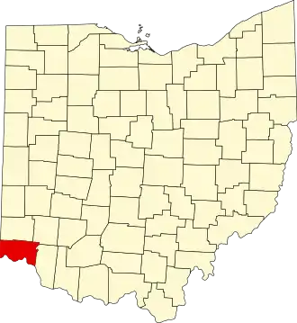 Localisation de Comté de Hamilton(Hamilton County)