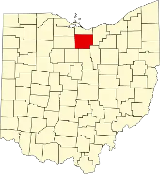 Localisation de Comté de Huron(Huron County)