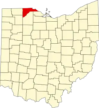 Localisation de Comté de Lucas(Lucas County)