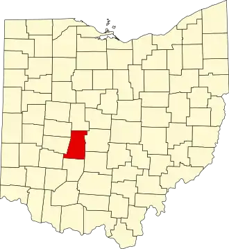 Localisation de Comté de Madison(Madison County)