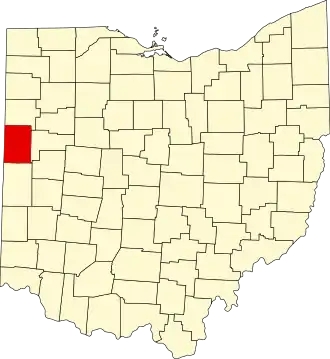 Localisation de Comté de Mercer(Mercer County)