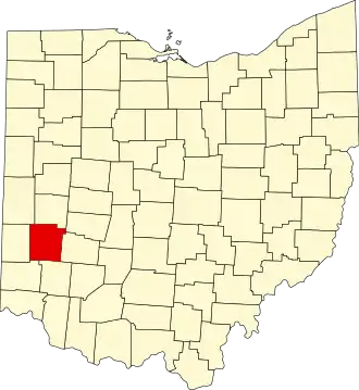 Localisation de Comté de Montgomery(Montgomery County)