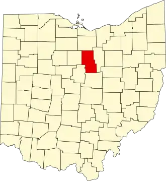 Localisation de Comté de Richland(Richland County)