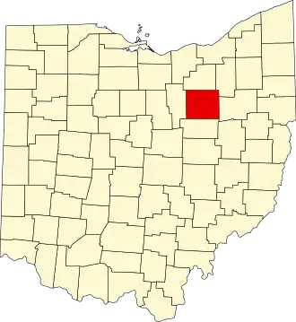 Localisation de Comté de Wayne(Wayne County)
