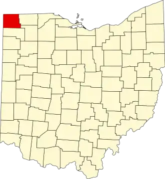Localisation de Comté de Williams(Williams County)
