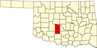 Localisation de Comté de Grady(Grady County)