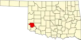 Localisation de Comté de Greer(Greer County)