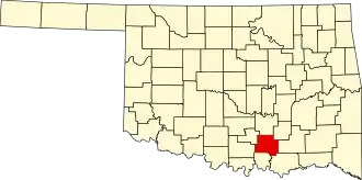 Localisation de Comté de Johnston(Johnston County)