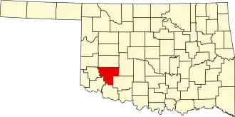 Localisation de Comté de Kiowa(Kiowa County)