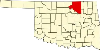 Localisation de Comté d'Osage(Osage County)