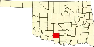 Localisation de Comté de Stephens(Stephens County)