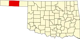 Localisation de Comté de Texas(en) Texas County