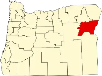 Localisation de Comté de BakerBaker County