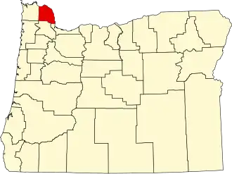 Localisation de Comté de Columbia(Columbia County)
