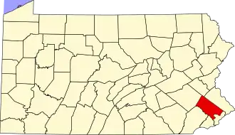 Localisation de Comté de Montgomery
