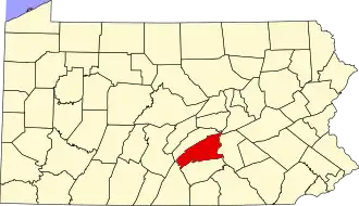 Localisation de Comté de Perry(Perry County)