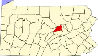 Localisation de Comté d'Union(en) Union County