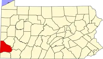Localisation de Comté de Washington(Washington County)