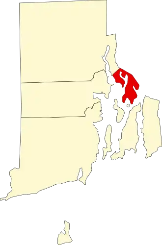 Localisation de Comté de Bristol(Bristol County)