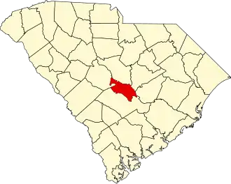 Localisation de Comté de Calhoun(Calhoun County)