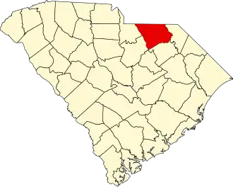 Localisation de Comté de Chesterfield(Chesterfield County)