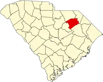 Localisation de Comté de Darlington(Darlington County)