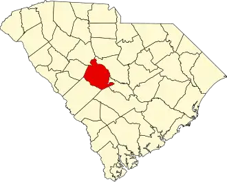 Localisation de Comté de Lexington(Lexington County)