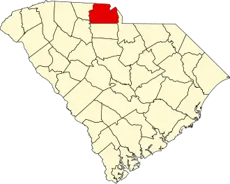 Localisation de Comté de York(York County)