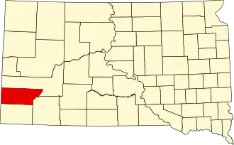 Localisation de Comté de Custer(en) Custer County