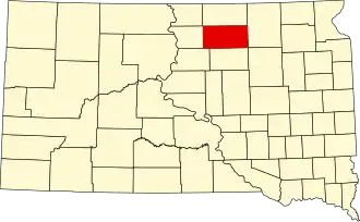 Localisation de Comté d'Edmunds(Edmunds County)